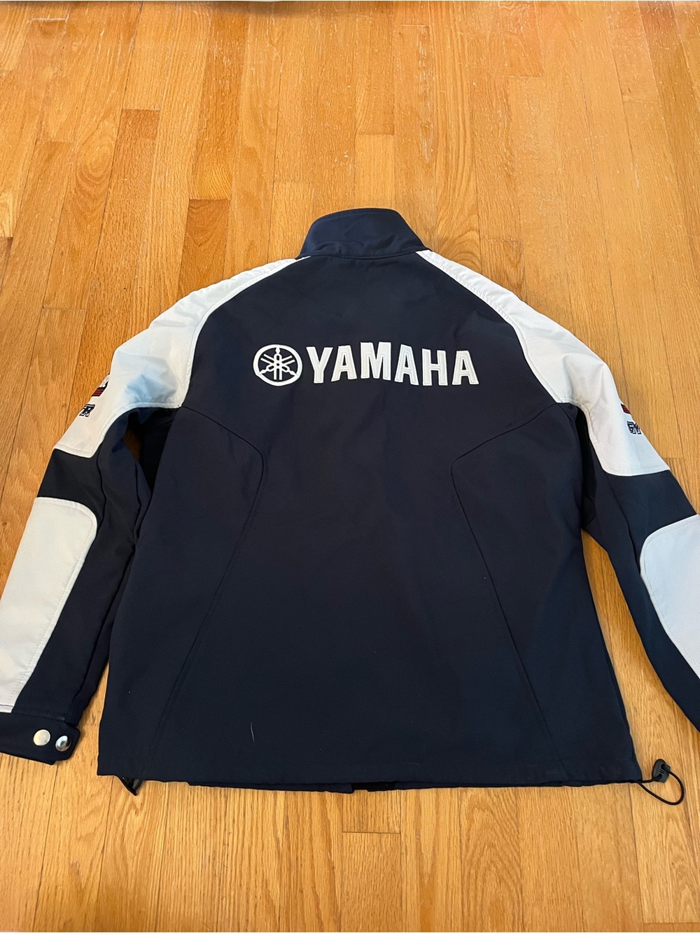Yamaha Men's Navy and White Performance Softshell Jacket - Picture 4 of 4